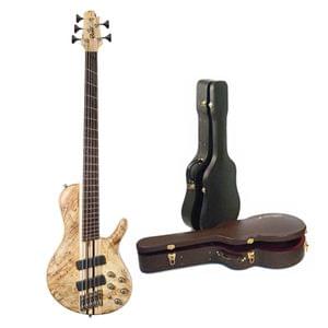 Cort A5 Plus SCMS OPN 5 String Artisan Series Electric Bass Guitar with Case